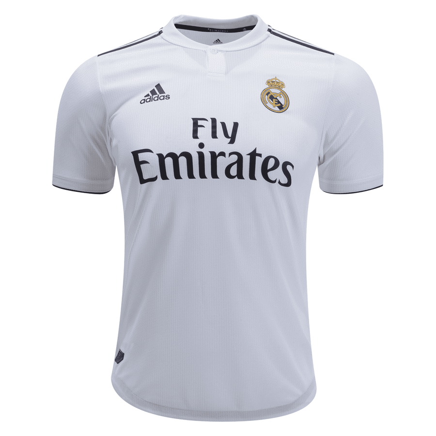 Adidas Men's Real Madrid 18/19 Authentic Home Jersey